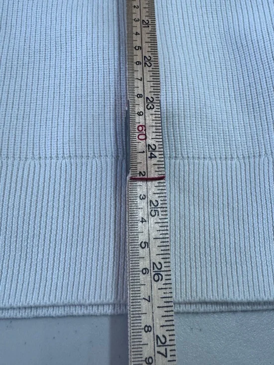 Polo Ralph Lauren Women White US Open Umpire Cricket Sweater Size Large - Picture 7 of 7